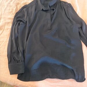 Banana Republic women black Button Down Shirt